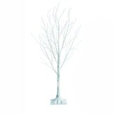 Kunstboom 180cm Wit met LED Verlichting - 60% Korting!