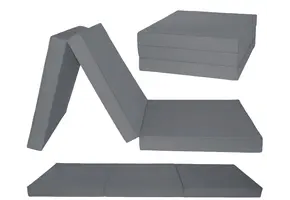 Opvouwbaar Logeermatras 195x80x15cm Grijs | -34% Korting