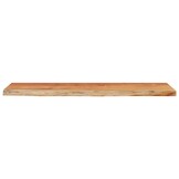 Acaciahout Wandschap met Natuurlijke Rand - 80x20x2,5 cm - 34% Korting!