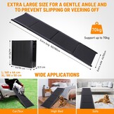 Hondenloopplank Auto & SUV - 180x50cm Opvouwbaar - Nu 41% Korting!