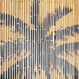 Bamboe Vliegengordijn 90x200 cm met Palmprint - 34% Korting