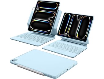 Toetsenbordhoes met Standaard voor iPad Pro 13" (2024) - 29% Korting!