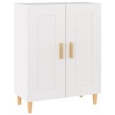 Dressoir 69,5x34x90 cm bewerkt hout wit - 74% korting