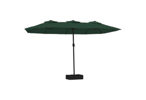 Dubbele Parasol Groen 449x265 cm - 41% Korting