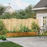 Roestige Cortenstaal Plantenbak 280x40x40 cm - 54% Korting