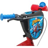 ATLAS Spiderman 12 inch Bicycle Equipped with 1 Brake, Decorative Front Plate, mudguards, crankcase and stabilizers.
