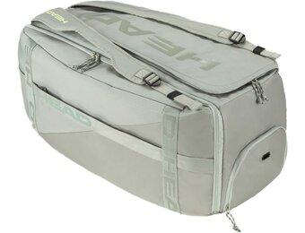 Grote Duffle Bag voor 9 Rackets, Lichtgroen/Liquid Lime, -34%