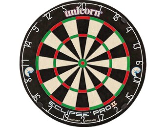 Dartbord Unicorn Eclipse Pro 2 Borstel Zwart - 53% Korting!