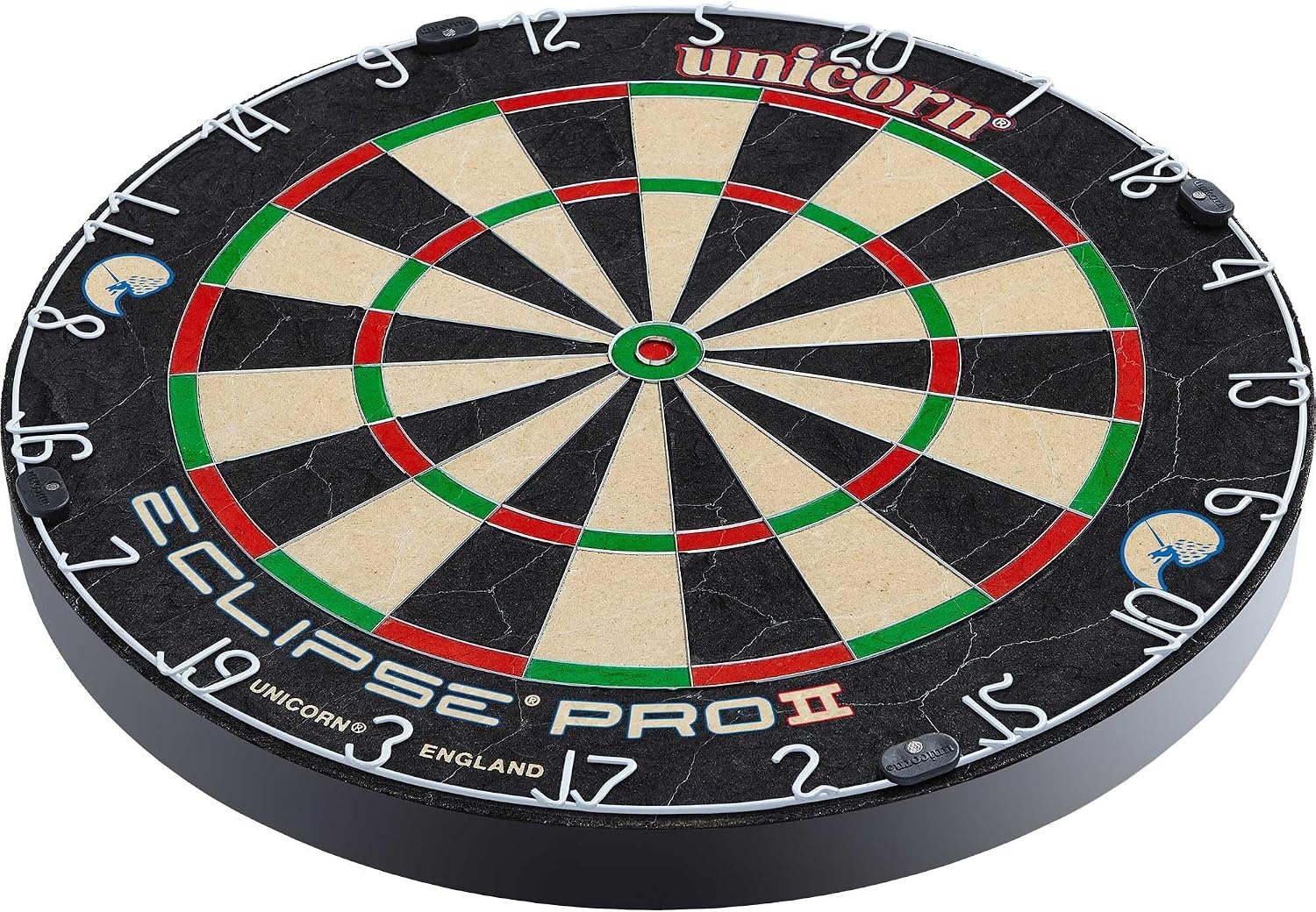 Dartbord Unicorn Eclipse Pro 2 Borstel Zwart - 53% Korting!