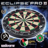 Dartbord Unicorn Eclipse Pro 2 Borstel Zwart - 53% Korting!
