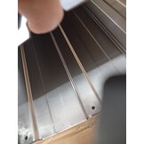 Verhoogde plantenbak 240x80x45 cm Cortenstaal - 53% Korting