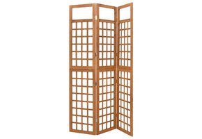 Kamerscherm met 3 panelen van vurenhout - 121x180,5 cm | 34% Korting!