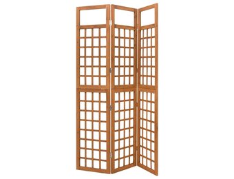 Kamerscherm met 3 panelen van vurenhout - 121x180,5 cm | 34% Korting!