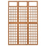 Kamerscherm met 3 panelen van vurenhout - 121x180,5 cm | 34% Korting!