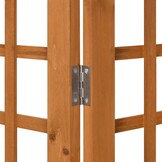 Kamerscherm met 3 panelen van vurenhout - 121x180,5 cm | 34% Korting!