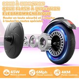 Elektrische kinderstep (6-10 jr) met LED, 34% korting