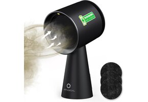 Airthereal RH180B Draagbare Afzuigkap - 3 snelheden - Zwart