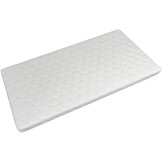 Kindermatras 160x80cm - PUR-schuim, Vormvast, Wasbare Hoes - 56% Korting