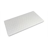 Kindermatras 160x80cm - PUR-schuim, Vormvast, Wasbare Hoes - 56% Korting