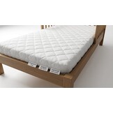 Kindermatras 160x80cm - PUR-schuim, Vormvast, Wasbare Hoes - 56% Korting