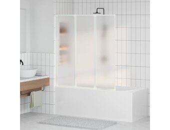 vidaXL Bad Scheidingswand Mat 132x140 cm - 27% Korting