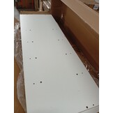 Schoenenkast bewerkt hout wit 60x35x105 cm - 54% Korting!