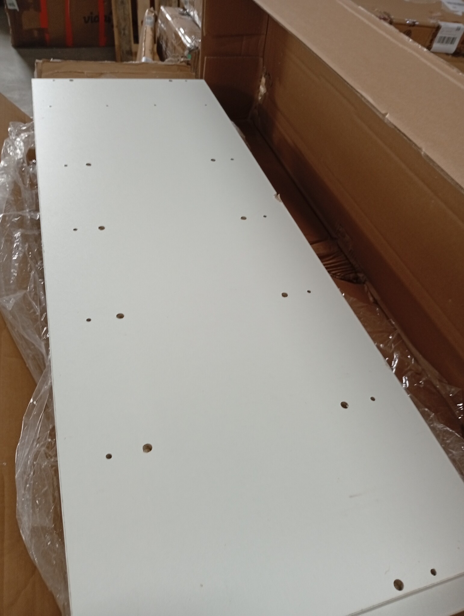 Schoenenkast bewerkt hout wit 60x35x105 cm - 54% Korting!