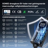 GONEO Type 2 Laadkabel Schuko 16A 5m - Met 35% Korting!