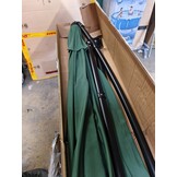 Zweefparasol Groen Waterdicht Polyester - 340 cm - 54% Korting