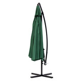 Zweefparasol Groen Waterdicht Polyester - 340 cm - 54% Korting