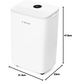 Bosch Dry 2000 Luchtontvochtiger - 30% Korting - Max 24m²