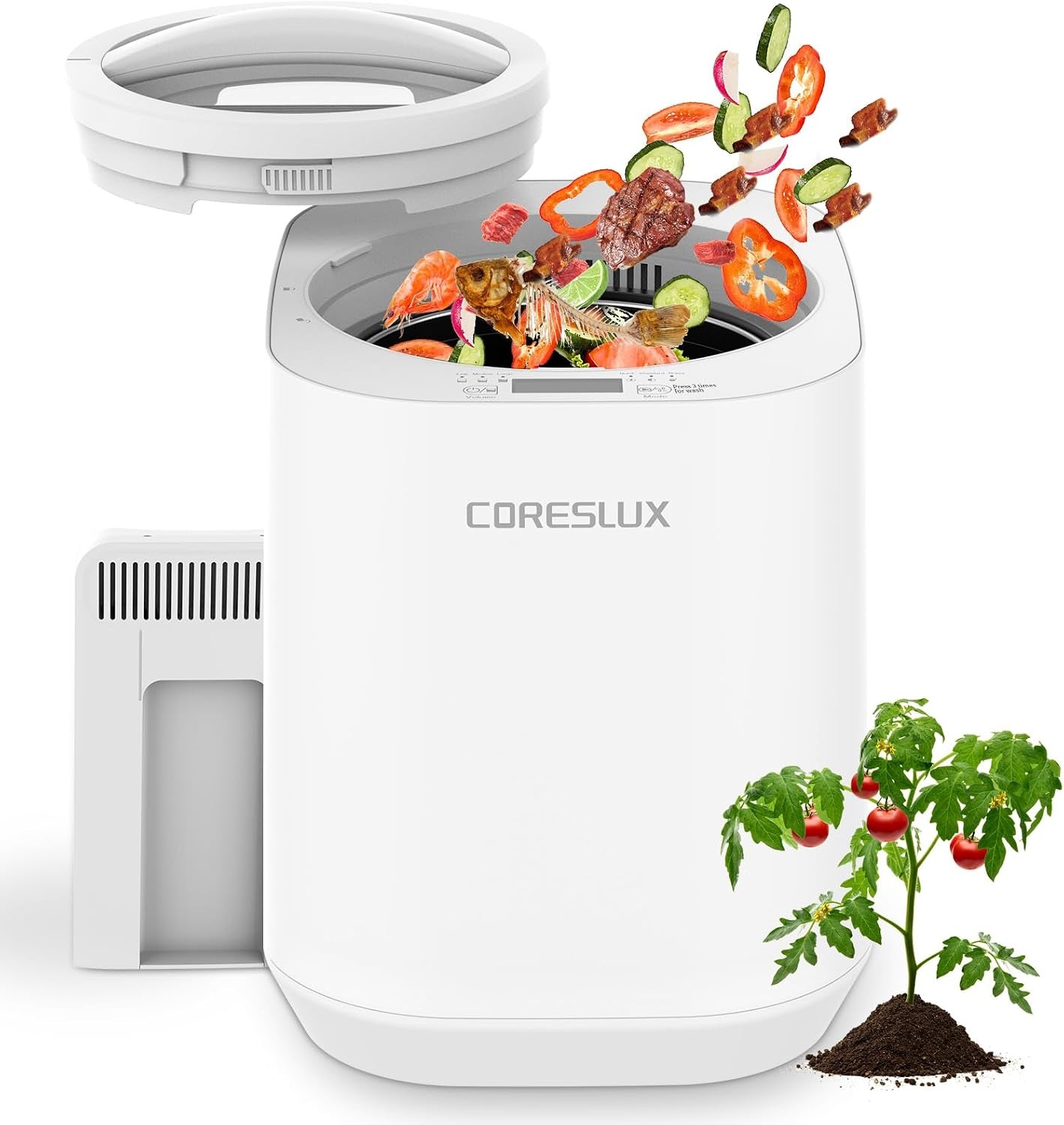 Elektrische Keukencompostbak 4L met 54% Korting