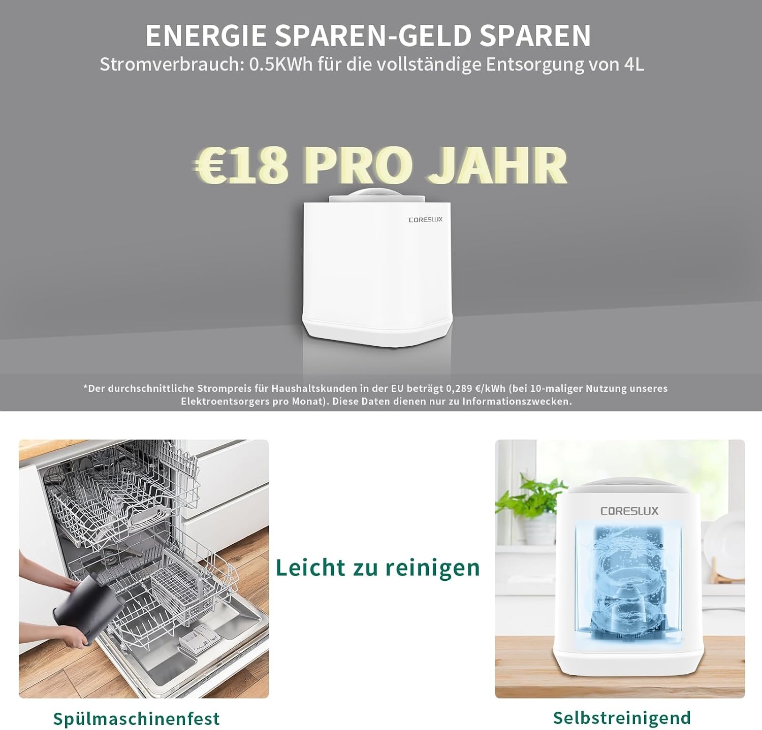 Elektrische Keukencompostbak 4L met 54% Korting