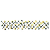 VidaXL Kunstplant Klimop op Latwerk 180x20 cm Geel - 54% Korting