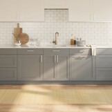 VidaXL Vloerkleed Bamboe Lichtnaturel 70x300 cm - 59% Korting