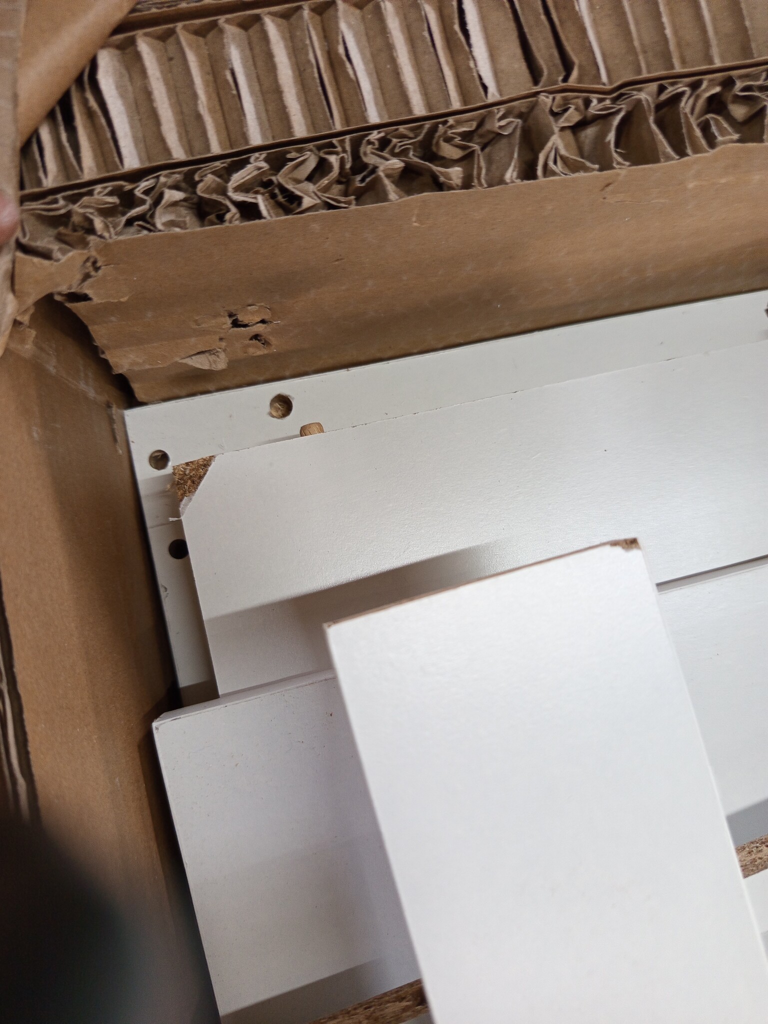vidaXL Dressoir Wit 80x30x60 cm Bewerkt Hout - 72% Korting!