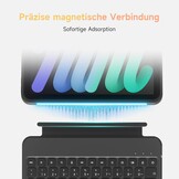 Toetsenbord hoes iPad Mini 6 (2021) 8.3 inch | Bluetooth | Magnetisch afneembaar 150° | 51% korting