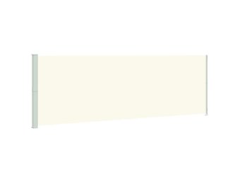 vidaXL Tuinscherm uittrekbaar 200x600 cm crème