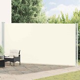 vidaXL Tuinscherm uittrekbaar 200x600 cm crème
