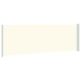 vidaXL Tuinscherm uittrekbaar 200x600 cm crème