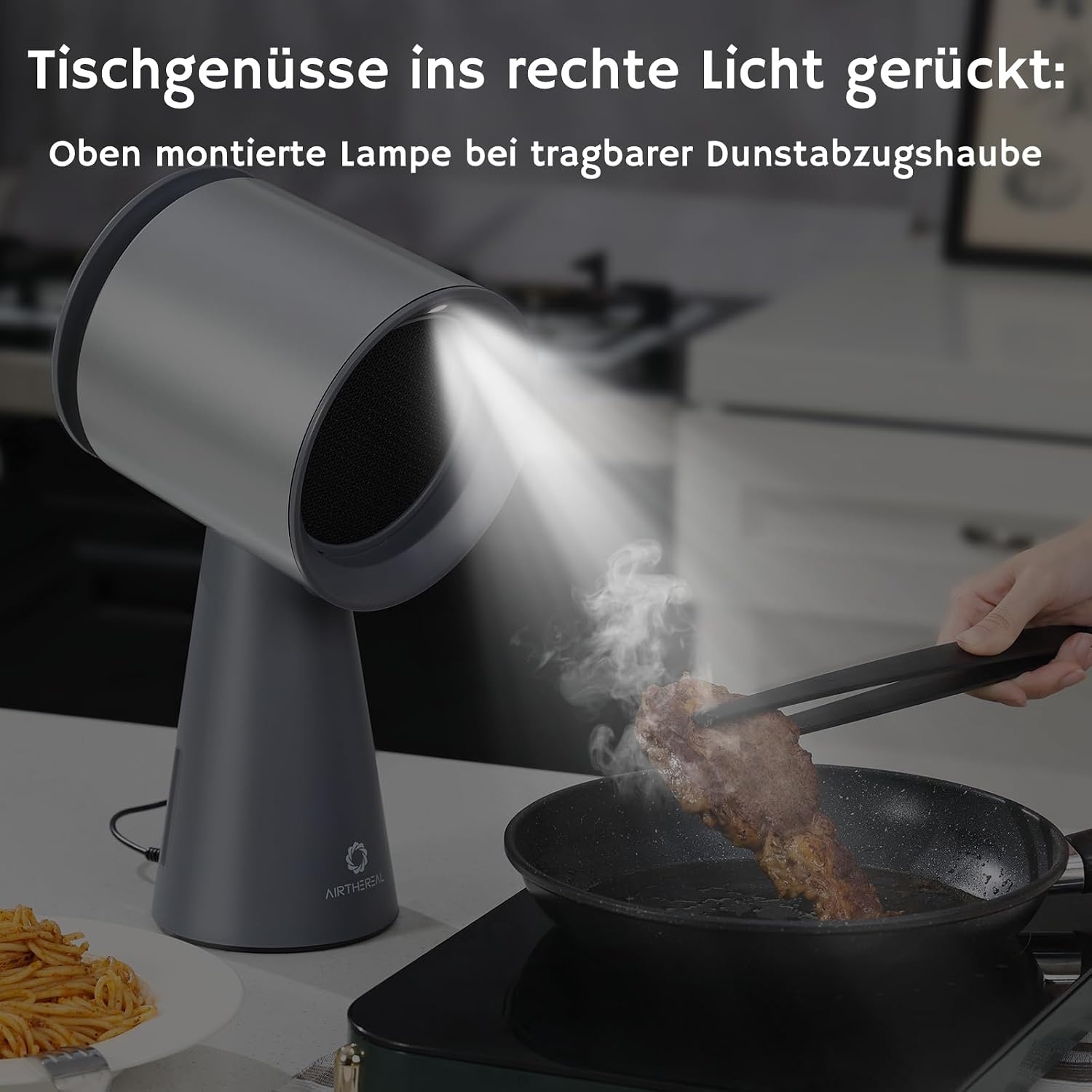 Werkbladafzuigkap RH180 - 3 snelheden, zilver - 36% korting