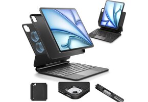 Toetsenbordhoes met Trackpad voor iPad Air 11" & Pro 11" - 36% Korting