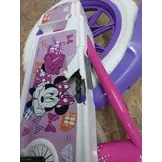 Kinderfiets Minnie Mouse 12" Roze - Meisjesfiets met Zijwieltjes