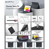 Toetsenbord met Trackpad voor iPad 10e Gen - QWERTY - Bluetooth - 56% Korting