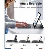 Toetsenbord met Trackpad voor iPad 10e Gen - QWERTY - Bluetooth - 56% Korting