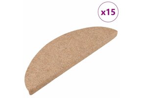 VidaXL Trapmatten Zelfklevend Beige (15 st.) - 34% Korting