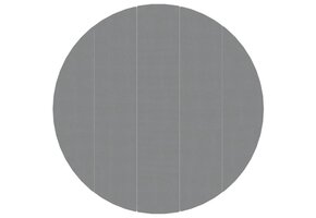 Zwembadgrondzeil Polyester Geotextiel Ø550 cm Lichtgrijs - 34% Korting