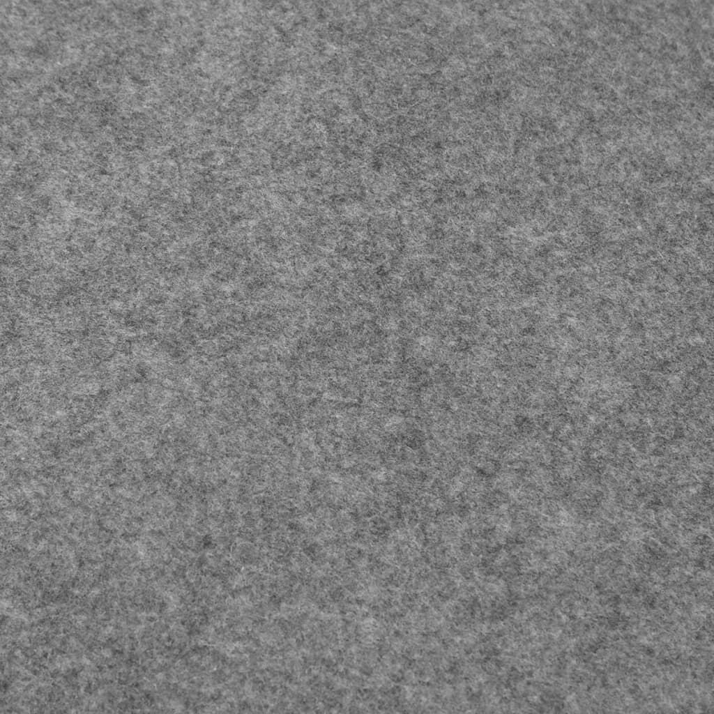 Zwembadgrondzeil Polyester Geotextiel Ø550 cm Lichtgrijs (40% Korting!)