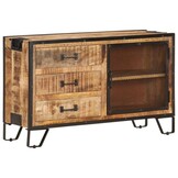 VidaXL Dressoir Massief Mangohout 100x31x60 cm (55% Korting)