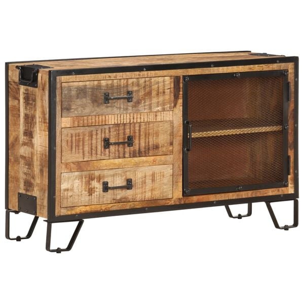VidaXL Dressoir Massief Mangohout 100x31x60 cm (55% Korting)